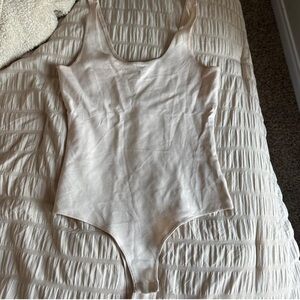 Stella Luce Cream Shapewear Bodysuit